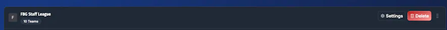 Draft Dominator Lineup settings